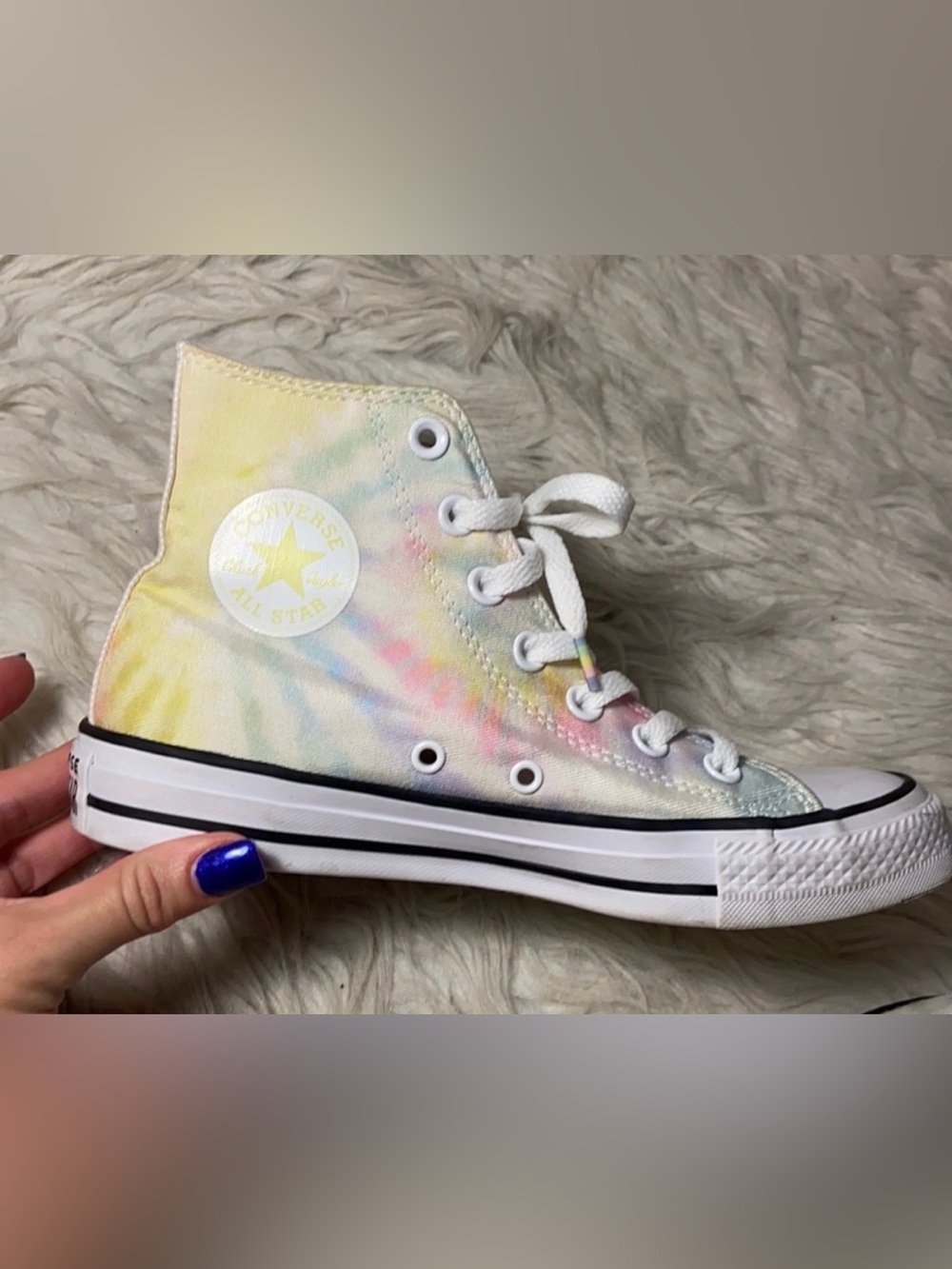 Converse All Star High Tops Tie Dye Size 6
